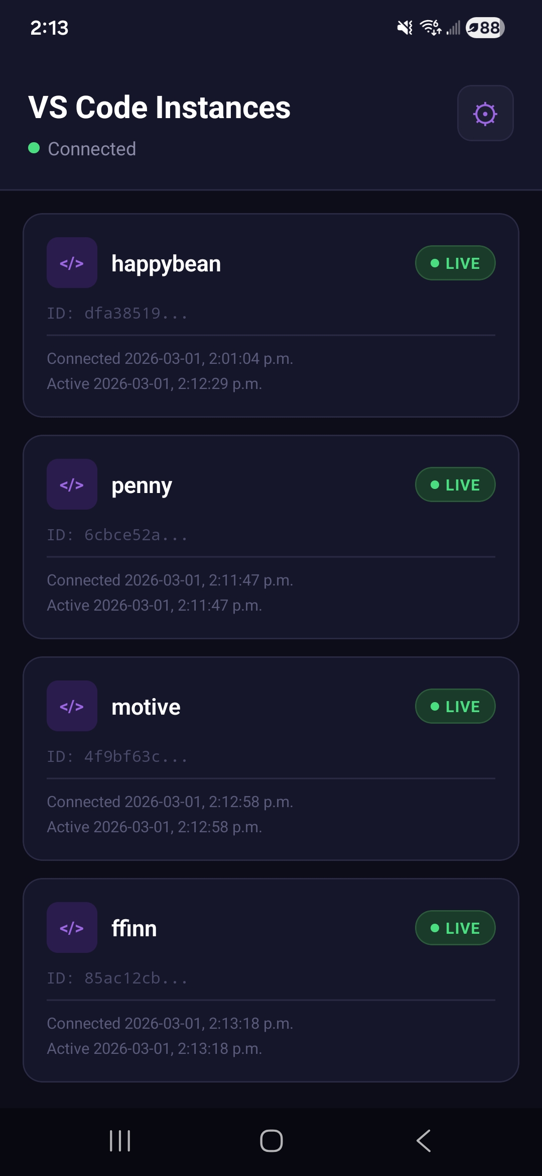 Penny App - Copilot Chat on Mobile